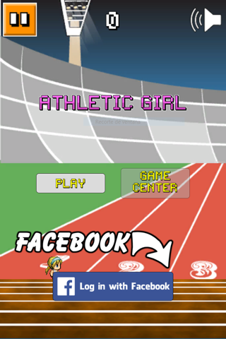 Athletic Girl - Endless Runner Game for All screenshot 2