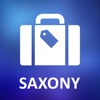 Saxony, Germany Detailed Offline Map