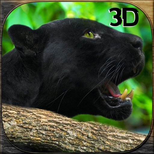 Wild Black Panther Attack Simulator 3D – Hunt the Zebra, Deer & Other Animal in Wildlife Safari Icon