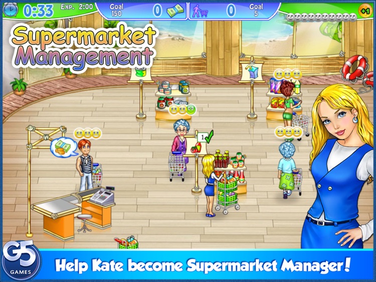 Supermarket Management HD screenshot-0
