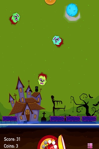 Zombies Drop - Join The Shooter Mania And Make 'Em Disappear Like Stupid Bubbles screenshot 3