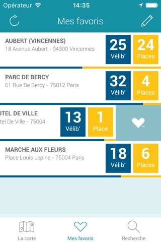 Vivez Vélo, l'application Vélib' screenshot 3