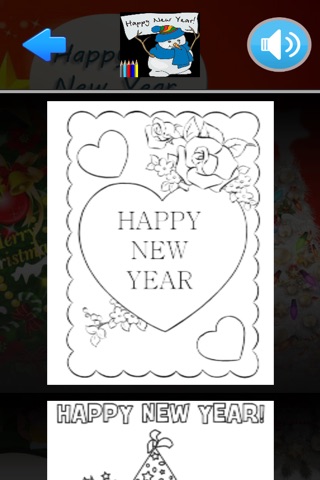 New Year Drawing Book for Kids - Colorful New Year screenshot 3