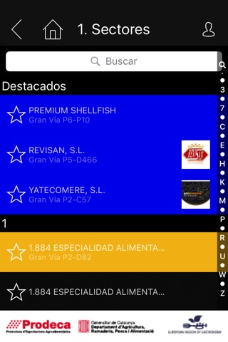 App oficial Alimentaria 2016 screenshot 3