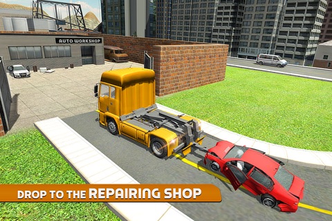Car Tow Truck 3D – Heavy towing crane simulation screenshot 2