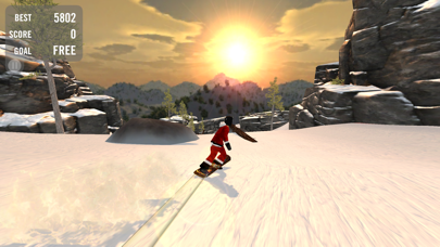 Crazy Snowboard Screenshot 1