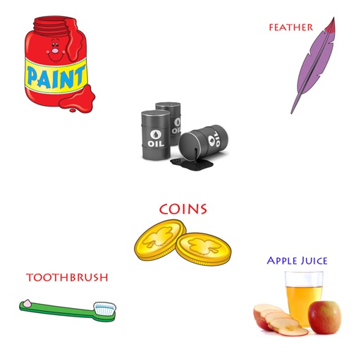 Identify Solids and Liquids icon