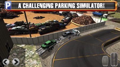 Screenshot from Junk Yard Trucker Parking Simulator a Real Monster Truck Extreme Car Driving Test Racing Sim