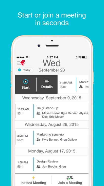Fuze Meetings for iPhone