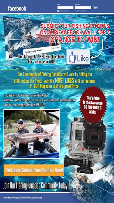 FISHING FANATICS MAGAZINE - WORLD'S LEADING FISHING IDENTITIES 7.7.1 IOS GAME GIẢI TRÍ FISHING FANATICS MAGAZINE - WORLD'S LEADING FISHING IDENTITIES 7.7.1 IOS