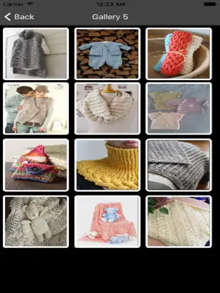 Captura 1 colección de tejidos crochet iphone