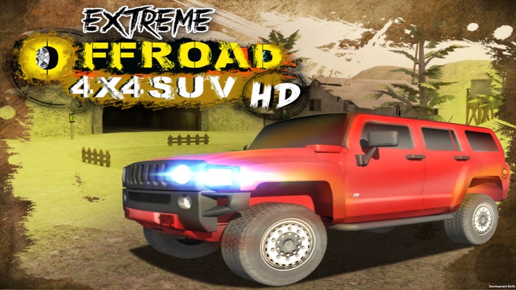 Extreme Offroad 4x4 SUV HD - Off Road Adventure Simulator screenshot-4