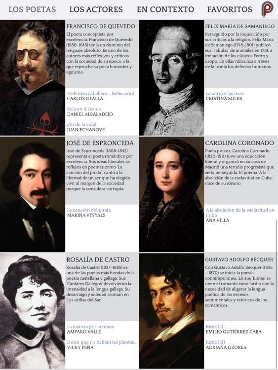 Poética 2.0: Poesía Española
