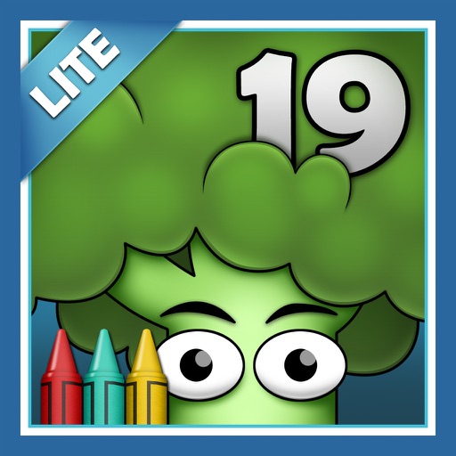 Coloring Book 19 Lite: Eating Healthy Icon