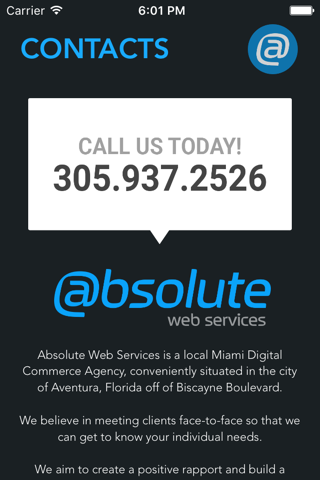 Absolute Web Services screenshot 3