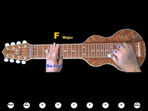 C6 Major and Minor Chord Locator for iPad screenshot 2