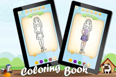 Coloring Ideas for Lego Friends Free screenshot 2