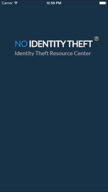 No Identity Theft App