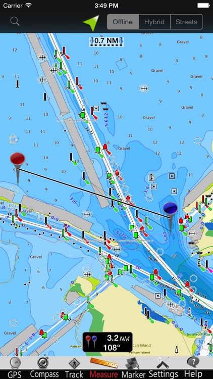 Texas GPS Nautical charts screenshot-3