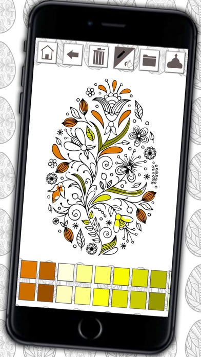 How to cancel & delete Easter mandalas coloring book – Secret Garden colorfy game for adults from iphone & ipad 3