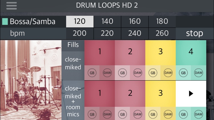 Drum Loops HD 2 screenshot-3
