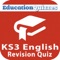 KS3 English Revision (Resources for school year 7, year 8 and year 9) - from www