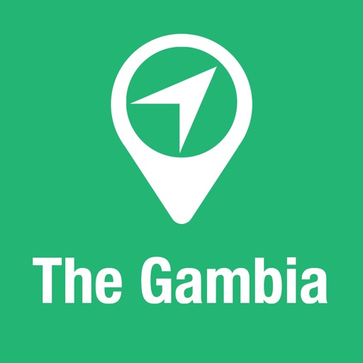 BigGuide The Gambia Map + Ultimate Tourist Guide and Offline Voice Navigator iOS App