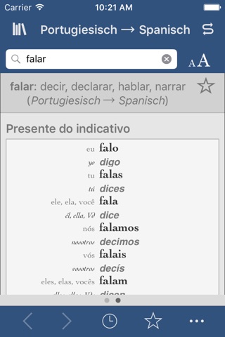 Ultralingua Spanish-Portuguese screenshot 2