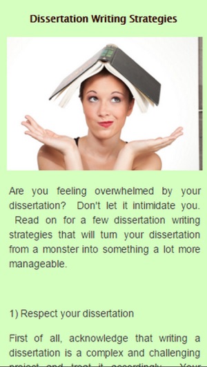 How to Write a Dissertation(圖3)-速報App