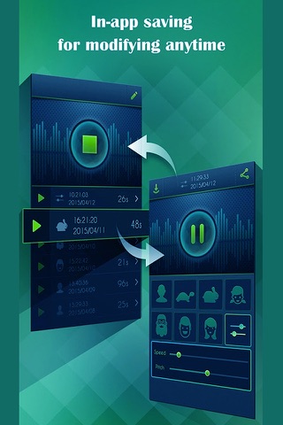 Voice Record Pro - Try the funniest way with funny effects to transform your record voice sound screenshot 3