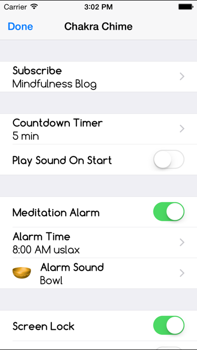How to cancel & delete Chakra Chime from iphone & ipad 2