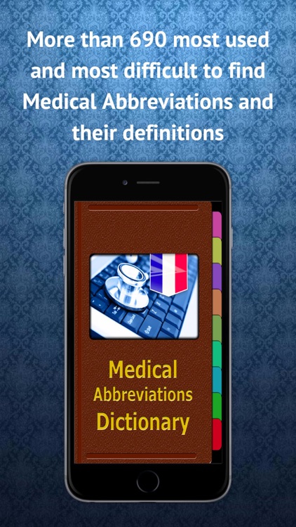 Medical Abbreviations French