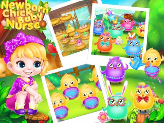 Скачать игру Newborn Chick Baby Nurse
