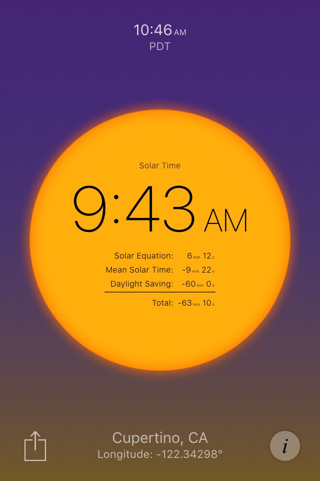 Solar Time screenshot 2