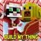 North Pole Build My Thing Blocky World Contest Mini Game with Multiplayer