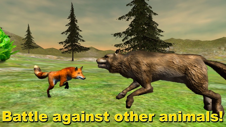 Wild Wolf Survival Simulator 3D