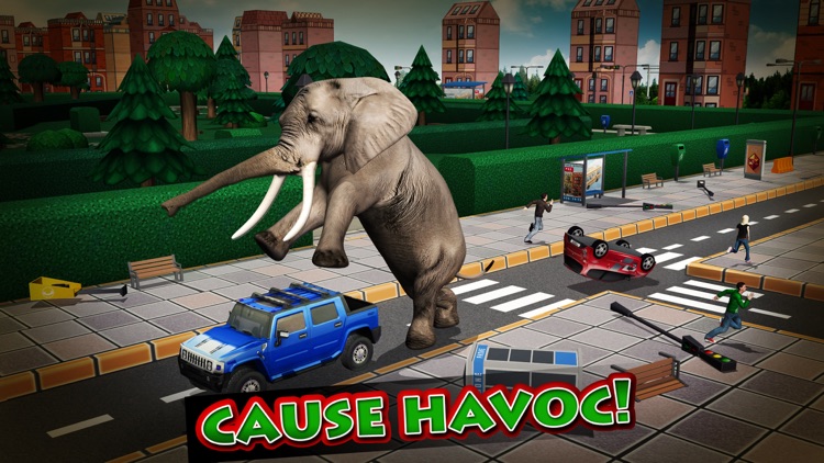 Ultimate Elephant Rampage 3D screenshot-3