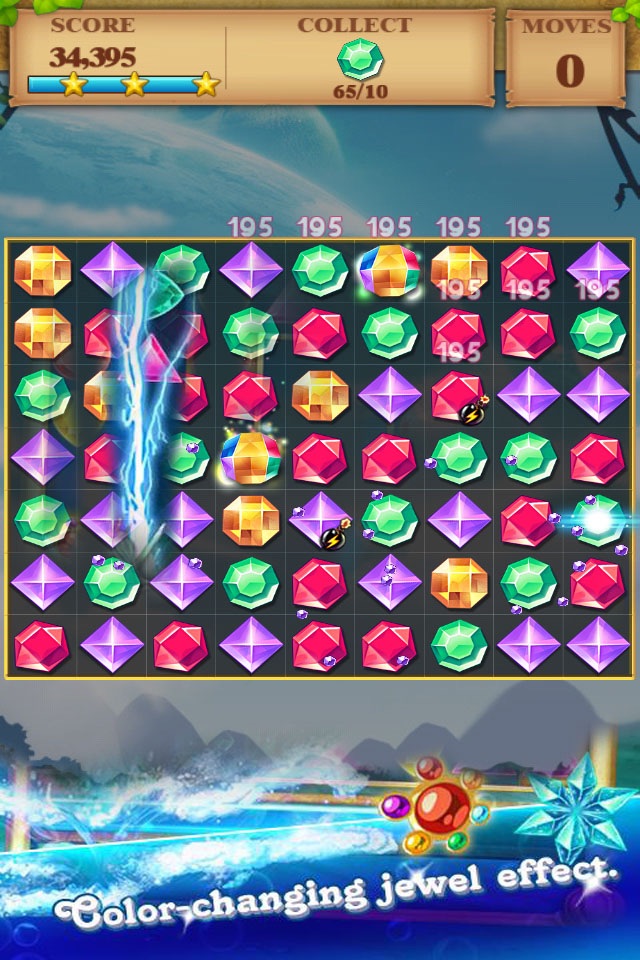 Jewel Island Puzzle: Game Diamond Edition screenshot 3