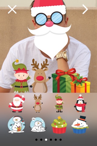 Christmas Photo Stickers FREE screenshot 3