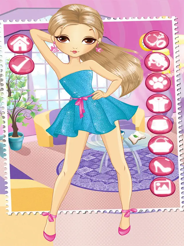 Immagine di 4 Juegos De Vestir Para Niñas Y Niños Gratis - Salón De Belleza Con Maquillaje De Moda De La Diversión Conforman La Novia Y Princesa . iphone