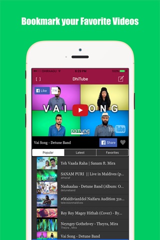 DhiTube - Popular Dhivehi Music Videos screenshot 2