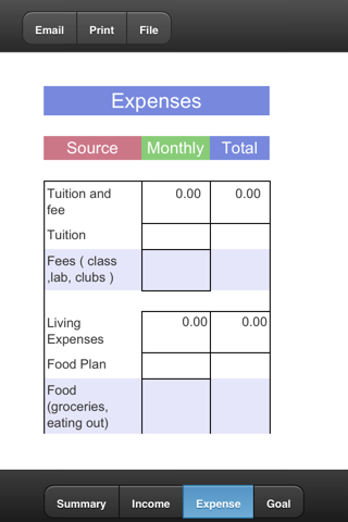 School Budget screenshot 3