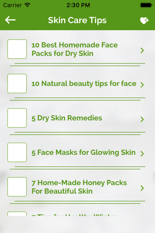 Skin Care Tips- Dry, Pimples & Oil skin Treatments screenshot 2