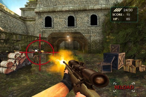 Army Sniper Shooting PRO - Full Combat Assault Force Version screenshot 2