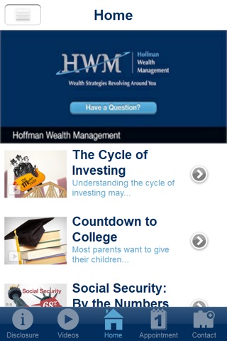 Hoffman Wealth Management screenshot 2