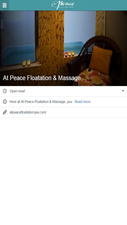 At Peace Floatation & Massage