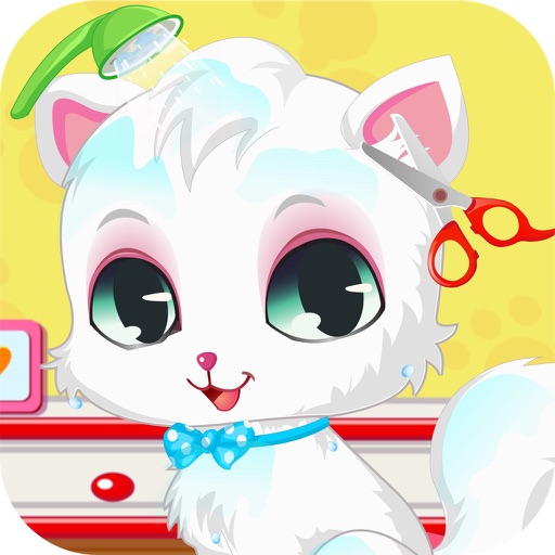 Pet Cat Spa And Salon Games HD - The hottest pet spa hair salon games for girls and kids! iOS App