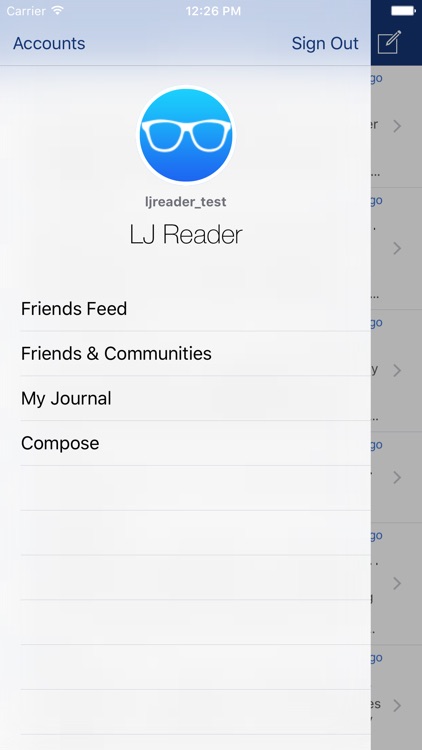 LJ Reader – LiveJournal iPhone Edition screenshot-3