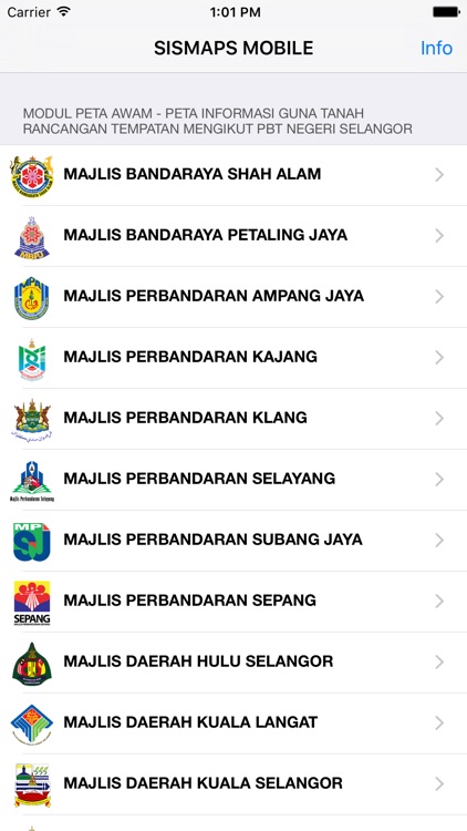 SISMAPS - Sistem Maklumat Perancangan Negeri Selangor