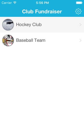 Club Fundraiser App screenshot 2